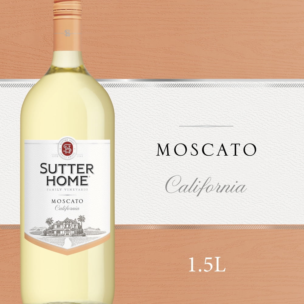 Sutter Home Moscato White Wine, Wine Bottle Walmart.com