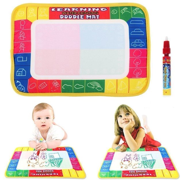 Wow!!! Drawing Water Pen Painting Magic Doodle Aquadoodle Mat Board Kids Toy