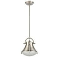 thumbnail image 2 of Atlas Lighting and Home Mini Hanging Ceiling Pendant Light with Tapered Metal Shade - 10.5" - Satin, 2 of 6