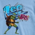 thumbnail image 2 of Teenage Mutant Ninja Turtles: Mutant Mayhem - Leonardo AKA Leo - Team Turtles - Men's Short Sleeve Graphic T-Shirt, 2 of 5