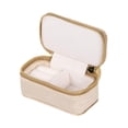 thumbnail image 1 of Caja de almacenamiento de joyas Yinane estuche de viaje Mini Marrón claro, 1 of 8