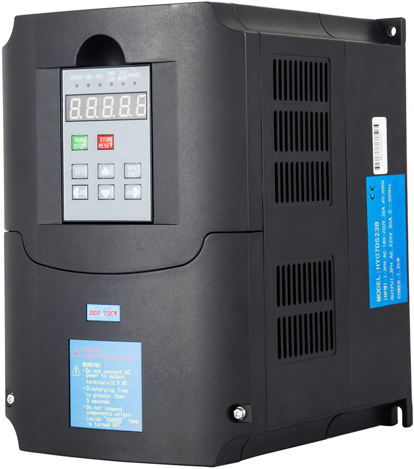 VEVOR 220V 7.5KW VFD Variable Frequency Drive Inverter for Spindle