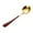 C, variant on Round Soup Spoons Set of 6 - 6.3 Inch Stainless Steel Bouillon Spoons with Thick Handle, for Soup, Cereal, Dessert, Coffee & Tea, Modern Tableware