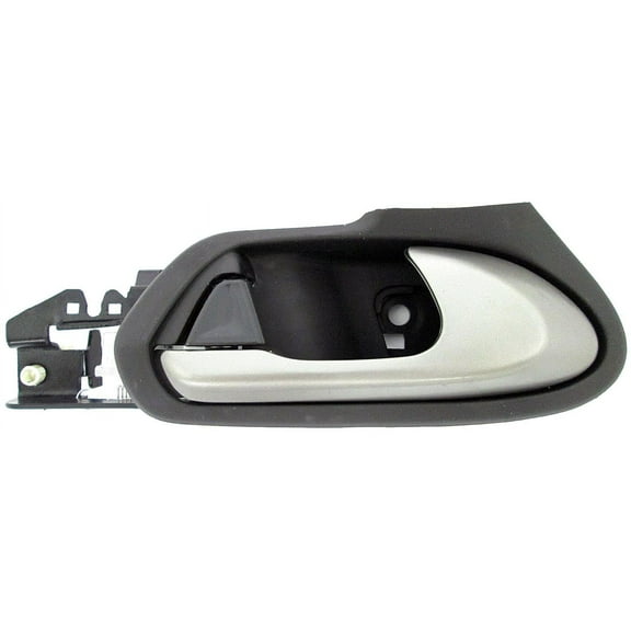 Dorman 81436 Passenger Side Interior Door Handle for Specific Honda Models, Smooth Silver Lever; Gray Housing