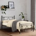 thumbnail image 4 of Bevelle Black Metal Frame Full Platform Bed, 4 of 4