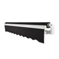 thumbnail image 6 of Awntech 12' x 10' Maui Left Motor Left Motorized Patio Retractable Awning, Black, 6 of 6