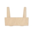 thumbnail image 2 of DANIELLE BERNSTEIN Intimates Beige Straight-Neck Sweater Casual Bralette Bra S, 2 of 2