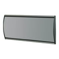 thumbnail image 1 of Advantus 75390 People Pointer Wall/Door Sign, Aluminum Base, 8 3/4 x 4, Black/Silver, 1 of 2