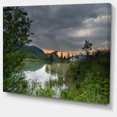thumbnail image 2 of Tempête sur Marais - Impression sur Toile Paysage, 2 of 4