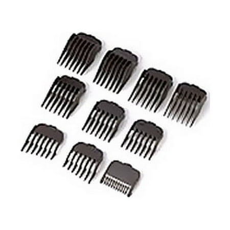 Wahl 3173-500 Attachment Combs Left and Right Ear Taper Combs 10 Pc Set