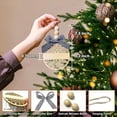 thumbnail image 3 of Harpily Home Decor 12 Pieces Christmas Stocking Name Tags Handmade For Christmas Stockings Tree, 3 of 4