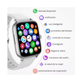 thumbnail image 3 of Smartwatch Reloj Inteligente Bluetooth Plateado, 3 of 3