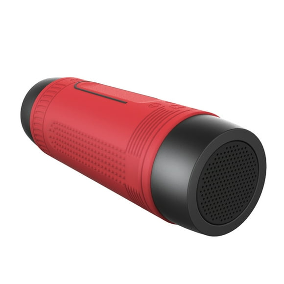 Audio player,Aux Input Box Bank Portable Sound Box Portable Sound 4000mah Power Box Ipx5 Audio Player Tf Aux Led Sos Ipx5 Waterproof Input 4000mah Input Radio Bank Red Input Box Outdoor Sound