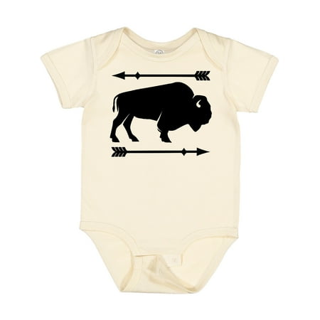 

Inktastic Buffalo Cute Animal Western Gift Baby Boy or Baby Girl Bodysuit