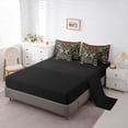 thumbnail image 5 of Erosebridal Rainbow Hummingbird 7-Piece Twin Bedding Sets,Colorful Plant Flowers Blossom Bedding Comforter Set,Reversible, 5 of 7