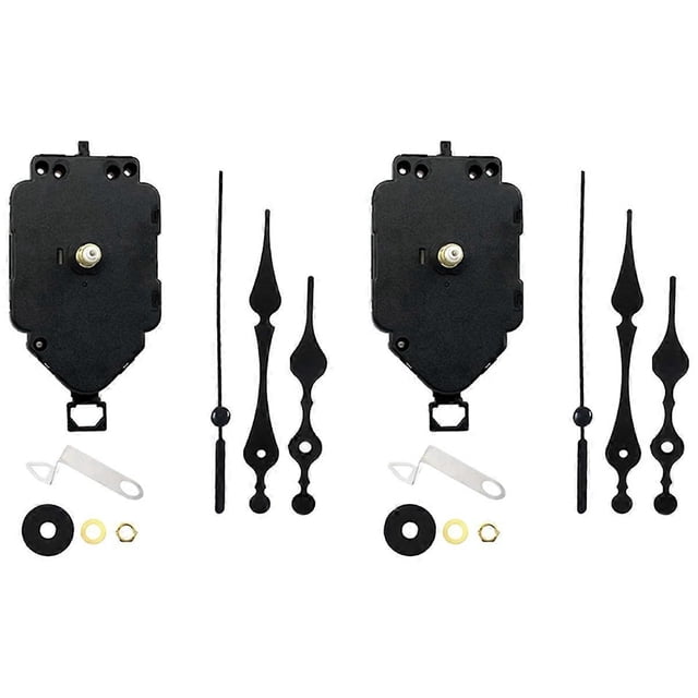 2 Set DIY Clock Movement Kit Replacement Parts