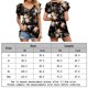 thumbnail image 2 of Camiseta informal para mujer blusas de verano con cuello en V que combinan con todo suaves para el trabajo de compras FLhrweasw Para estrenar, 2 of 6