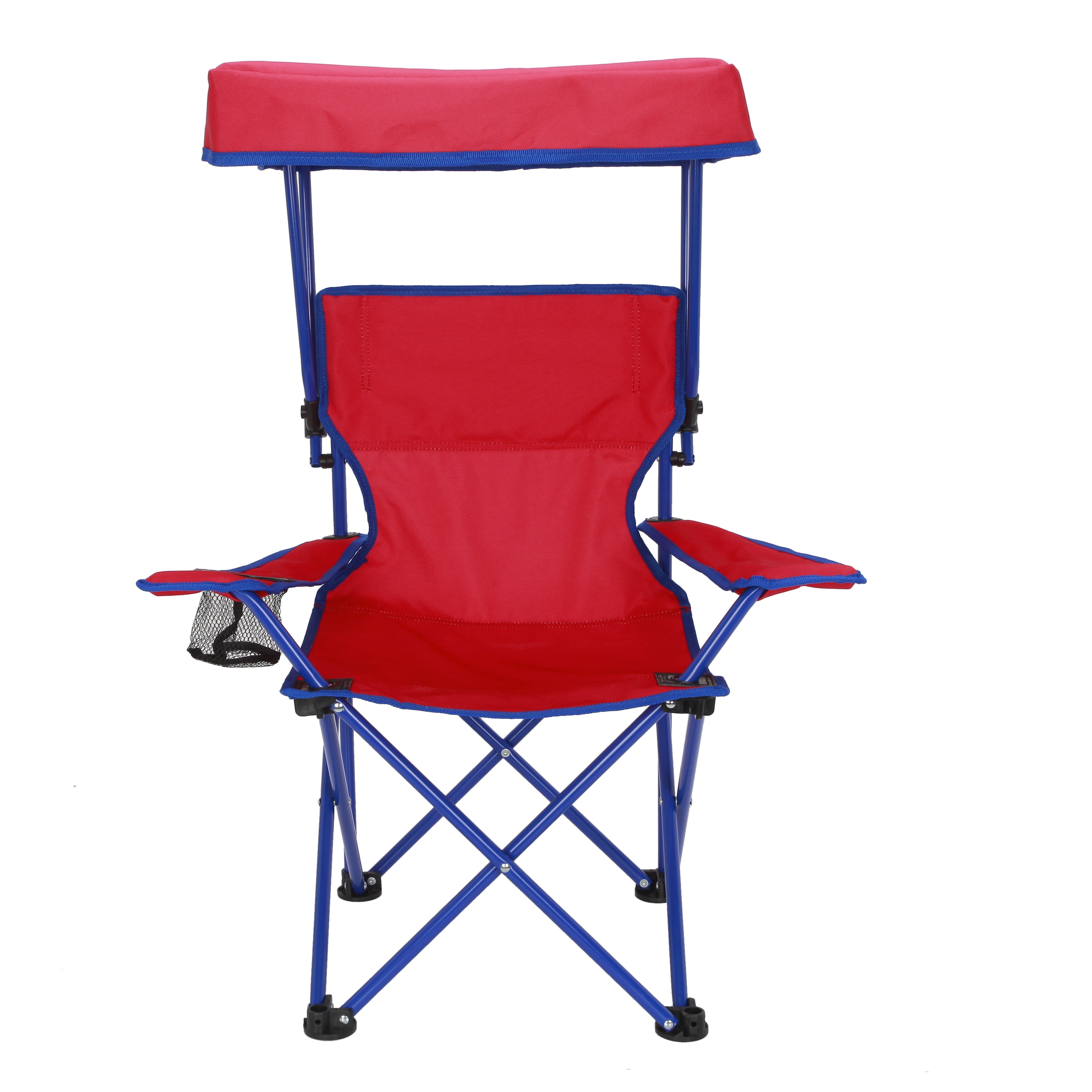 Ozark Trail Kids Canopy Chair with Safety Lock 125 lb. Capacity Pink Green Walmart
