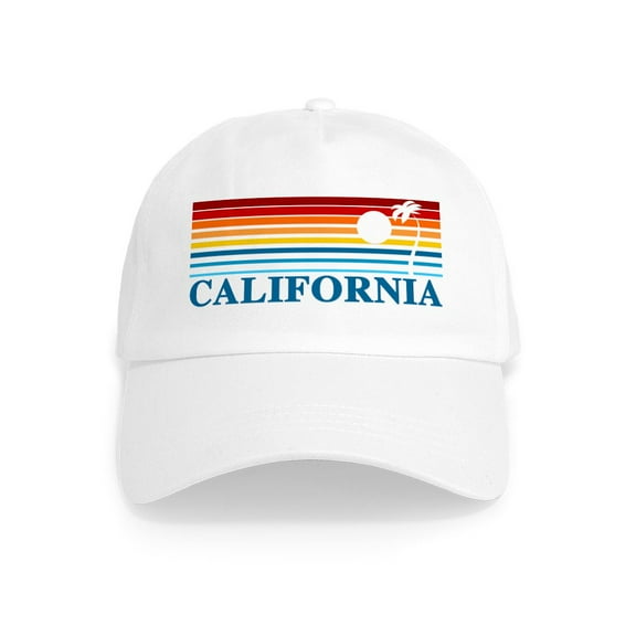 CafePress - California Cap - Adjustable 100% Brushed Unisex Casual Cotton Baseball Cap, Beige, 1