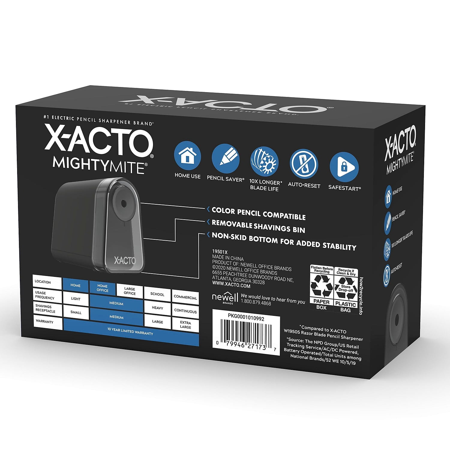 X-ACTO Mighty Mite Electric Pencil Sharpener 757673