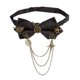 thumbnail image 4 of Choker Collar Punk Necklace With Gear Chain For Girlfriend Comfortable Black Style B---Model code 28978, 4 of 4