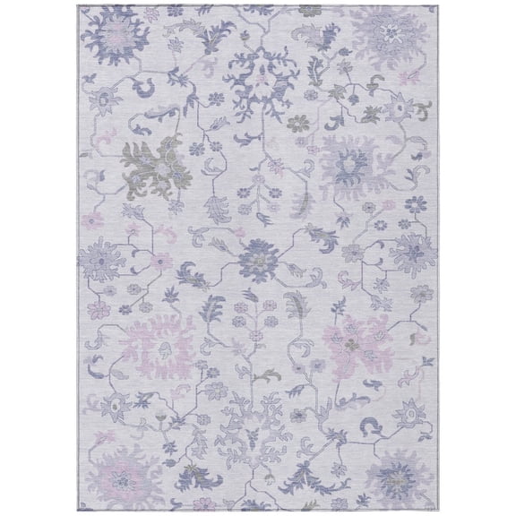 Dalyn Rugs Machine Washable Indoor/Outdoor Chantille Lavender 2'6" x 3'10" Rug