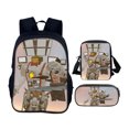 thumbnail image 1 of Toilet man three-piece skibidi toilet game peripheral backpack, 1 of 5