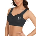 thumbnail image 5 of Bras for Women Full Coverage Large Strapless Lace Tank Top Underwear Thin Side Fold Side Breast Gather Adjustable Comfortable Push Up Bra, 5 of 8