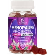 Menopause Probiotic Gummies for Women - Advanced Menopause Relief for Women with Black Cohosh - Complete Women's Probiotics Gummy Supplements for Mild Hot Flashes & Night Sweats Support - 60 Gummies