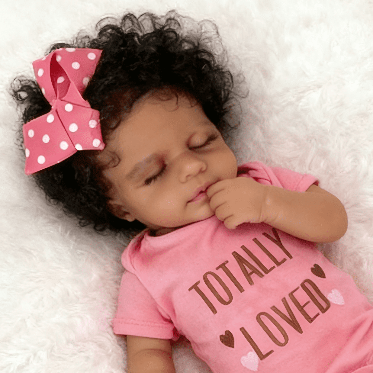 Dayoff Kids 19 Inch Lifelike Reborn Baby Dolls Black -Realistic Baby Doll With Clothes(No Accessories)For Kids Age 3+