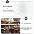 thumbnail image 2 of IFANLANDOR 3Pcs Transparent Shelf Dividers Professional Design for Shelves Home, 2 of 8