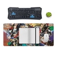 thumbnail image 4 of Anime Boku No Hero Mouse Pad Extended Gaming No-sliped Large Desk Mat Stitched Edge Keyboard Mat Mousepad, 4 of 7
