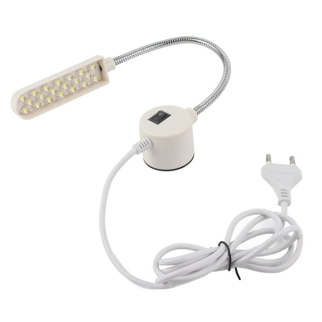 Lampe de travail à col de cygne à 20 LED pour machine à coudre à économie d'énergie