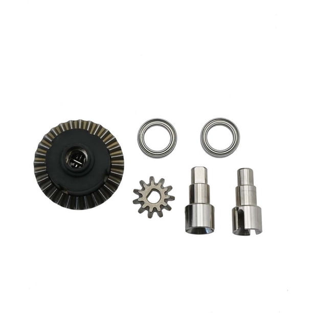 Firmeza del diferencial delantero, pieza mejorada de Metal, mano de obra, diseño Simple, piezas de coche RC, neumáticos, conjunto de Kits de construcción modelo Como se muestra Juego diferencial Vogacara FN010336-01