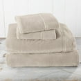 thumbnail image 6 of Great Bay Home Solid Velvet Plush Warm and Cozy Fleece Sheet Set (California King, Stone Grey), 6 of 6