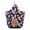 Rose Garden, variant on Jeffers Expression Top Loading Hay Bag for Horses & Livestock – Durable 600 Denier Hanging Hay Feeder, Water Resistant with Mesh Bottom, Easy Hanging Snap for Stall, Trailer, Travel - Bisbee Blue