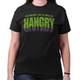 thumbnail image 3 of Hangry Angry Funny Food Smash Hungry Gym Graphic T Shirt Men or Women Brisco Brands, 3 of 7