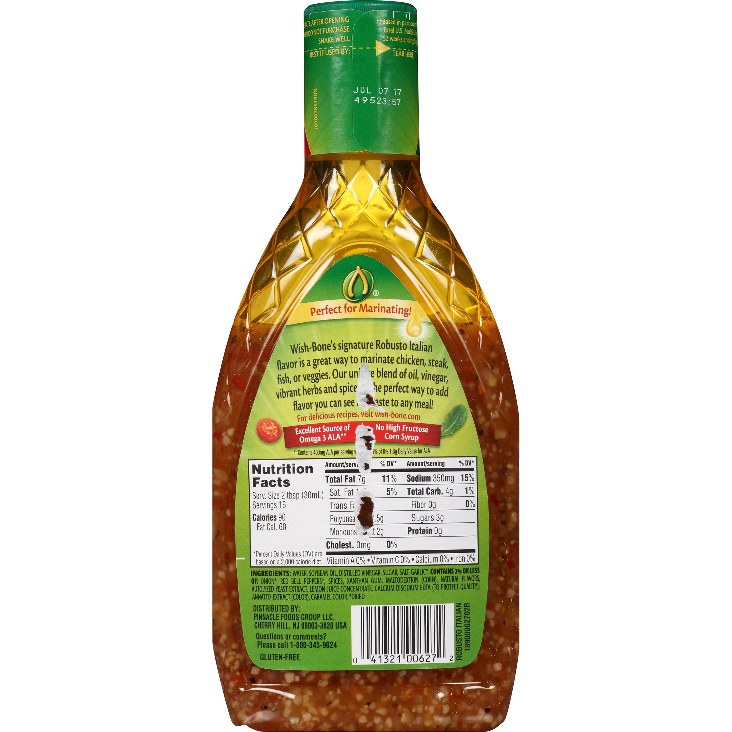 Wish-Bone Robusto Italian Salad Dressing 16 fl oz