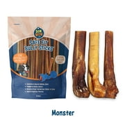 Bow Wow Labs 6" Safe Fit Bully Sticks (Extra Jumbo) - 10 Pack