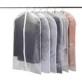 thumbnail image 1 of Protectores de Ropa，transparente con cremallera completa para ropa de armario y almacenamiento de ropa bolsas de almacenamiento de ropa Ormromra LKX-0121-2, 1 of 7