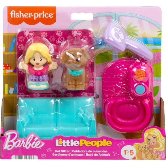 Little People Barbie Pet Sitting Playset