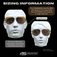 thumbnail image 4 of proSPORT Polarized BIFOCAL Sunglass Reader Anti-Glare Fishing Driving Golf Men Women Gunmetal Brown, 4 of 4