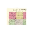 thumbnail image 4 of Historic County Map - Republic County Kansas - Everts 1887 - Vintage Wall Art, 4 of 4