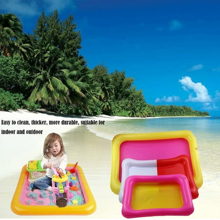 inflatable sand and water pit