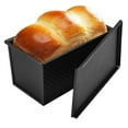 thumbnail image 1 of With Lid Cake Bread Baking Tray Bread Tray Bread Tray French Non Stick Baking Pan with Rack Baking Sheets for Oven Nonstick Bakeware Organizer Rack for Cabinet Baking Pans Set Cook Ware. Set Nonstick, 1 of 3