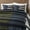 Navy / Blue, variant on Wonderful Modern Farmhouse Piano Patchwork Velvet Quilt Set - 3pc All-Season Luxury Bedding