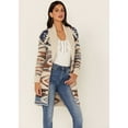 thumbnail image 2 of Idyllwind Women's Country Wood Ombre Southwestern Cardigan - IWHO21SW27-CRM   US, 2 of 5