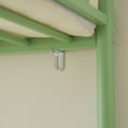 thumbnail image 6 of Ktaxon Metal Twin over Twin Bunk Bed with Ladder and Guardrails, Green, 6 of 8