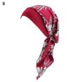 thumbnail image 1 of Mujeres Musulmanas Hijab Cáncer Chemo Sombrero Turbante Tapa Pérdida De Cabello Cabeza Bufanda Envoltura...-9, 1 of 3