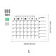 thumbnail image 3 of Acrílico de pared semanal Planificador de tablero claro borrado en seco Calendario Planificador reutilizable semanal diario para hacer la lista de tablero, 3 of 3